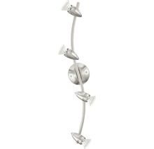 LED Deckenspot 4x3W 4x240 lm 3000 K L 64,5 cm nickel/matt/chrom