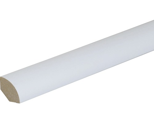 Quart de barre feuille d'apprêt 22x22x2600 mm Quart-de-rond en bois