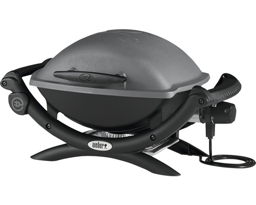 Weber Elektrogrill mit Deckel und Bedienfeld