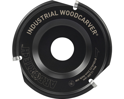 Disque de fraisage Industrial Woodcarver 100 mm Arbortech