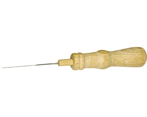 Poinçon avec manche en bois