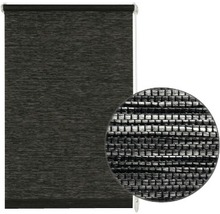 Store GARDINIA EasyFix sans perçage, naturel noir/blanc 60x150 cm