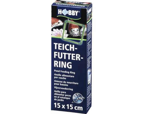 Anneau mangeoire pour plan d'eau Hobby 15x15 cm Anneau mangeoire pour plan d'eau Hobby 15x15 cm