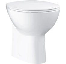 WC à poser GROHE Bau Keramik cuvette à fond creux sans bride de rinçage blanc sans abattant WC 39431000-thumb-1