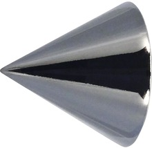 Embout cone pour Carpi chrome Ø 16 mm lot de 2