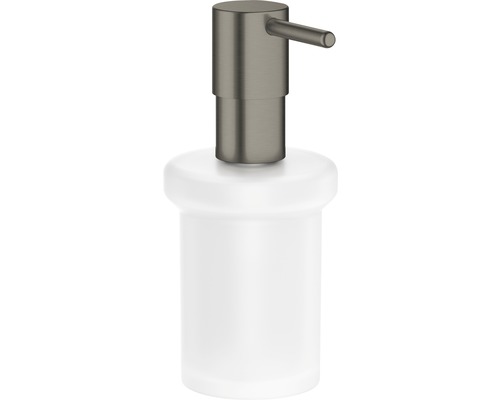 Distributeur de savon de rechange GROHE Essentials hard graphite brossé 40394AL1