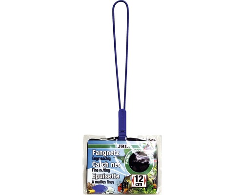 Aquarium-Kescher JBL Fangnetz Premium fein 12 cm, schwarz