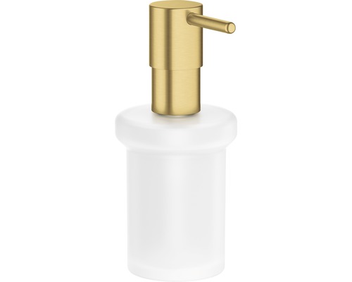 Distributeur de savon de rechange GROHE Essentials cool sunrise brossé 40394GN1 Distributeur de savon en céramique et métal