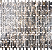 Mosaïque avec pierres rectangulaires