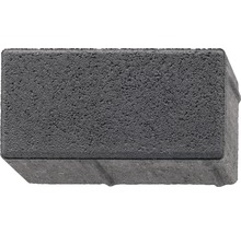 Pavé rectangulaire anthracite 20 cm x 10 cm x 10 cm