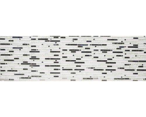 Mosaikfliese mit gläsernen und metallischen Elementen für Wandgestaltung