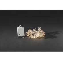 Guirlande lumineuse en forme d''étoile avec alimentation à piles