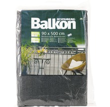 Toile pour balcon 500 x 90 cm anthracite-thumb-0