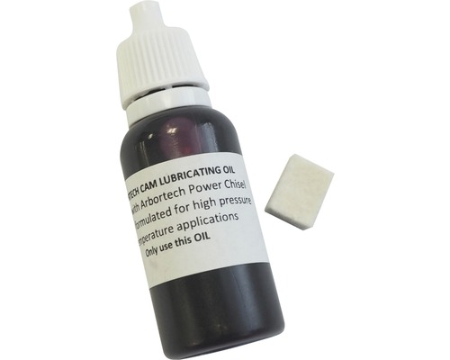 Huile haute température pour Arbortech Power Chisel Huile de lubrification Arbortech pour burin électrique avec éponge de nettoyage