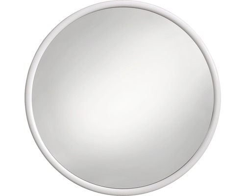 Miroir à cadre Kuba 40 cm blanc