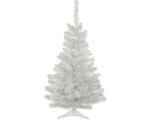 Sapin de Noël artificiel Lafiora Colorado h 90 cm Ø 58 cm blanc