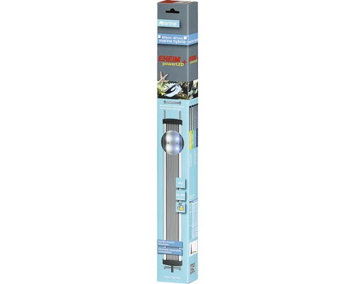 Éclairage d'aquarium EHEIM powerLED+ marine hybrid 487 mm 14,8 W Emballage d''une lampe LED Eheim Marine Hybrid Power pour aquariums