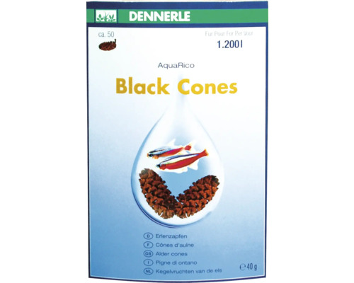 Dennerle Black Cones - Cônes d'aulne Dennerle Black Cones - Cônes d'aulne