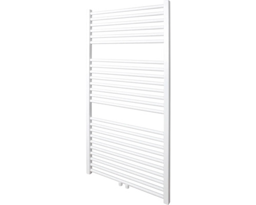 Weißer Handtuchwärmer für das Badezimmer