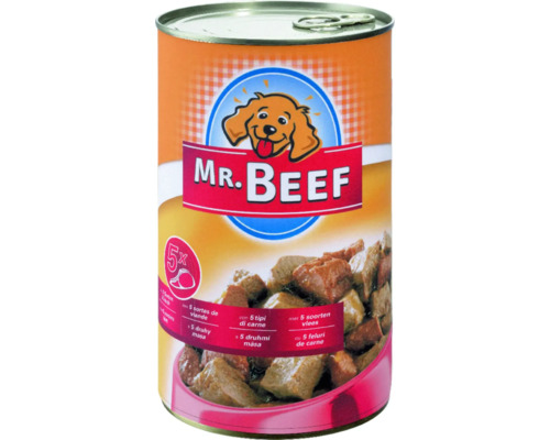 MR. BEEF Hundefutter nass