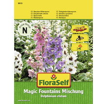 FloraSelf Magic Fountains Mischung Delphinium elatum Packung