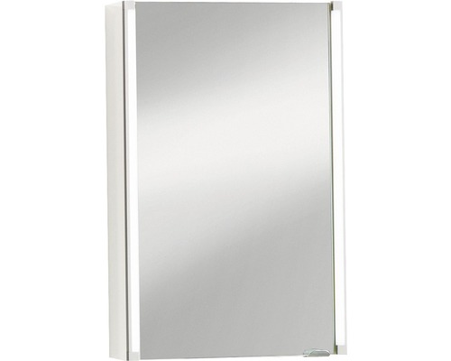 Armoire à miroir FACKELMANN LED-Line blanche 1 support 42,5x67 cm IP 20