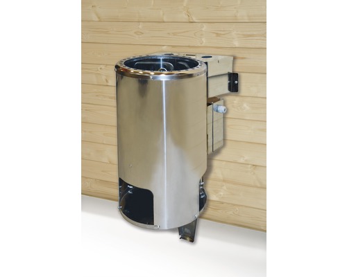 Sauna-Dampfbad-Kombiofen Weka 3,6 kW mit digitaler Steuerung Saunaofen für die Wandmontage