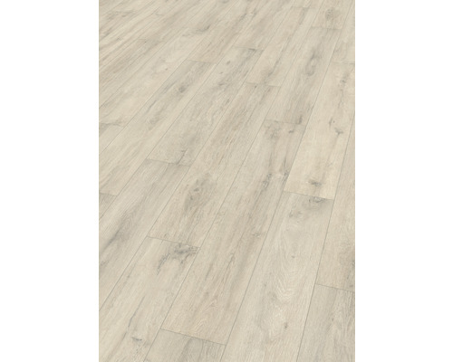 Sol stratifié clair avec structure en bois