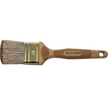 Pinceau plat avec manche en bois et poils naturels, taille 40