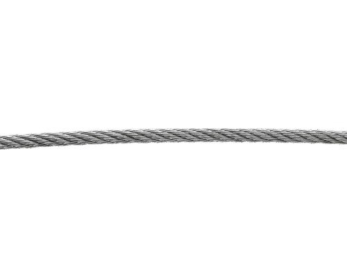 Câble d’acier Pösamo Ø 4 mm acier inoxydable, sur bobine