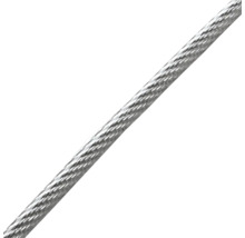 Câble d'acier Pösamo Ø 4-6 mm acier galvanisé, plastifié, sur bobine