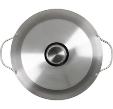 Edelstahldeckel für Kochgeschirr von oben