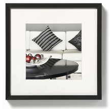 Image encadrée avec un motif de salon moderne