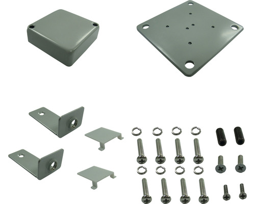 Verteilerdose mit Montagezubehör