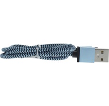 Câble USB avec revêtement en tissu