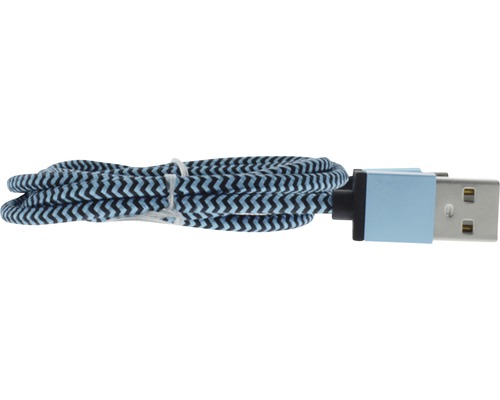 Câble USB avec revêtement en tissu