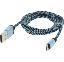 Câble USB avec gaine textile
