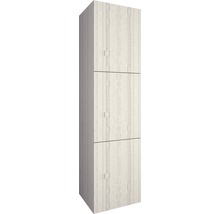 Armoire haute Baden Haus New York Avril 170x45 cm chêne blanchi
