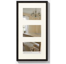 Fotorahmen für drei Fotos mit Passepartout