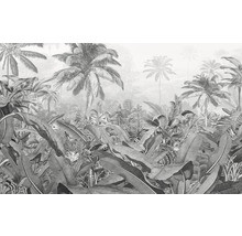 Papier peint panoramique intissé P013-VD4 Pure Amazonia Black and White 4 pces 400 x 250 cm-thumb-0