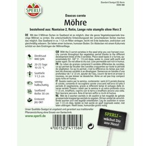 Sperli Ruban de graines de carotte emballage