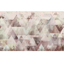 Papier peint avec motif de triangles abstraits