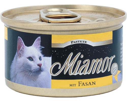 Pâtée pour chat Miamor pâtée au faisan 85 g