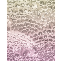 Papier peint panoramique intissé P028-VD2 Pale Feathers 2 pces 200 x 250 cm