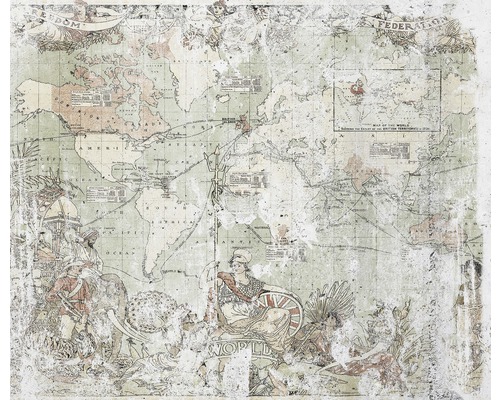 Papier peint panoramique intissé P030-VD3 British Empire 3 pces 300 x 250 cm