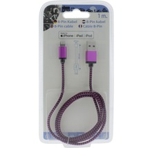 Câble 8 broches pour iPhone, iPad et iPod, longueur 1 mètre