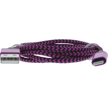 Câble de données avec revêtement en tissu