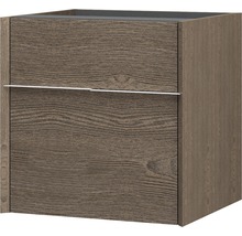 Waschtischunterschrank Baden Haus Space Breite 50 cm Esche dunkel