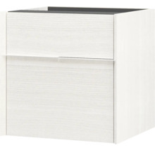 Meuble sous-vasque Baden Haus Space largeur 50 cm blanc Rock