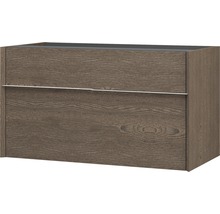 Meuble sous-vasque Baden Haus Space largeur 90 cm frêne foncé